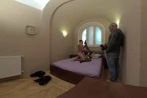 Kristiana Bratz Doll - VR Behind the Scenes Part One- Busty Blonde Newbie Creampied in First Porn Scene