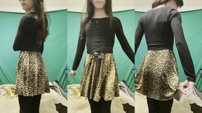 classy trans lilia is actually secretly a horny slut!