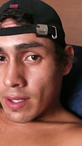 Latino Straight Guy Cumshot