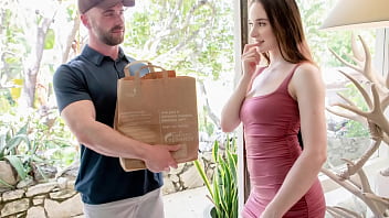 PenthouseGoldcom: Naughty&#x1F608; Brunette Teen Hazel Moore Slips Into&#x70ED;Sex With Home Delivery Guy