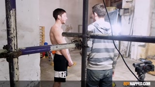 Twink Alex Knight sucked by dominant daddy Sebastian Kane