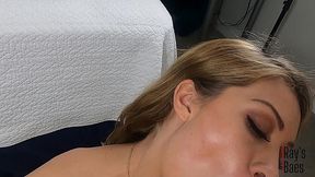 leah winters shows ray hapa her bj skills