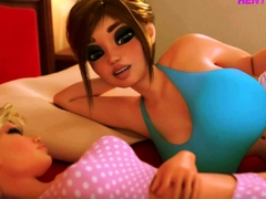 FUTA x FUTA 3D Hentai XXX Family Cartoon Sex
