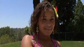 millian blu loves getting a load of jizz on her butt