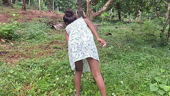 Jungle MILF moans as she's filled by her neighbor's big cock