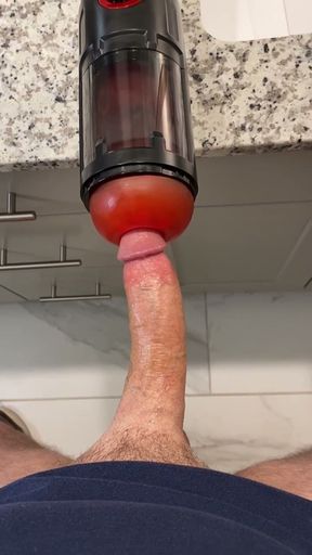 Red Spinning Toy Makes me Cum Twice!