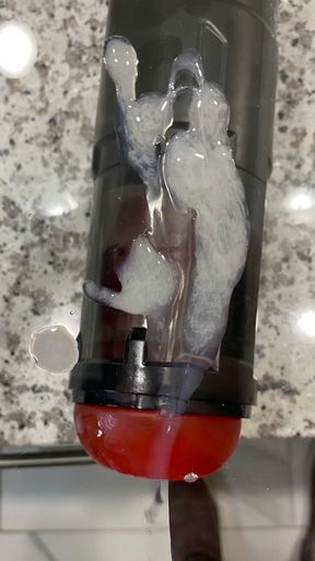 Red Spinning Toy Makes me Cum Twice!
