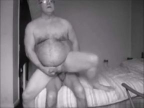 Fat Amateur Daddy Bareback