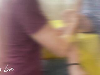 Hot golden-haired nanny is willing for everything to raise her salary!