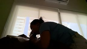 Cumlobian Dickdrainers - House Keeper Cleaning up Daddy Mess