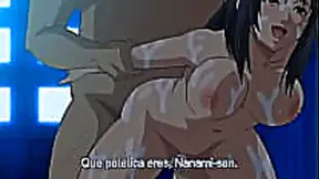 Spanish Subtitled Hentai Where Cutie Gets Her Ass And Pussy PoundedRaw