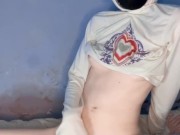 JUDE LYNX — FTM FUCKTOY MASTURBATES HIS FAT PUSSY LIPS: PERIOD ALLERT!!!