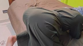 Stunning MILF Takes Huge Cock&#x1F32D; In Her Juicy Ass&#x1F351; From The Garden Guy