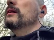 Verbal whilst in the woods in my leather jacket & smoking my cigar preview