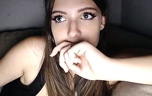 Big tit cam girl gives honey joi