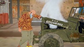 Big Tit MILF Gold Digger Fucks Rich Old Man in Luxury Mansion