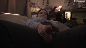 I'll Spit in Your Mouth After You Suck My Strap-on and Lick My Feet Toes