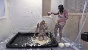Jodie Cummings gets messy