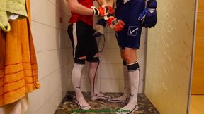 Douche In Soccer With My Boyfriend