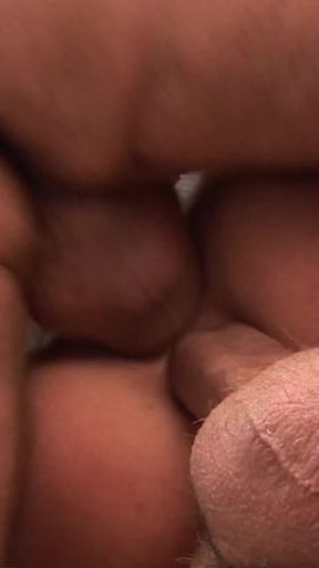 Key moment from "Smoking hot blonde babe wants two hard cocks at once"