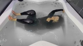 The first time I control my breath underwater