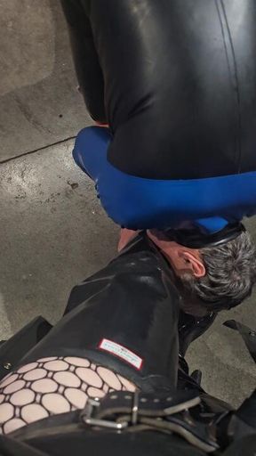 Wader and cock worship