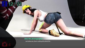 Fashion Business - Hot model Monica photoshoot #1 - 3d game hentai