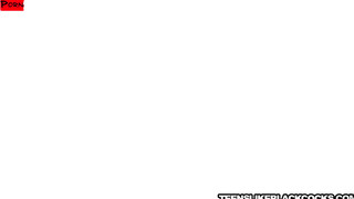 Classy teen Sofie Reyez gives interracial sensual blowjob