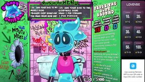 Slime gets gaping gloryholes gamer fucked raw in gay visual novel