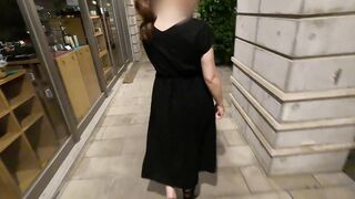 [amateur Japanese] Enjoy Outside Exposure at Night