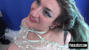 Euro Edone Kaliyuga fingers herself as Pascal White pummels her throat