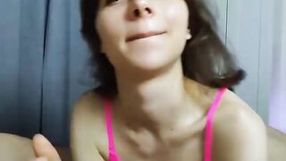 Cum in Mouth Practice for my Step Sis POV