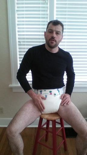 Buzzed Diaper Fag Day Off