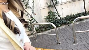 Sayaka caught in SM costume, screams during vaginal shot