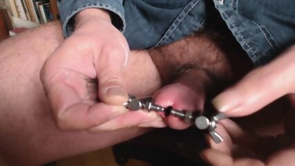 the big opened peehole of my penis