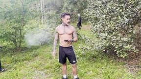 safado no parque libera cuzunho e ganha leite de dois fantasmas no halloween