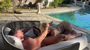 behind the scene with hot blonde babe sophia mayy