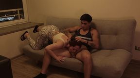 My sister-in-law arrives hot and asks me to fuck her doggy style, blowjob, latina porn HD - Katejenn