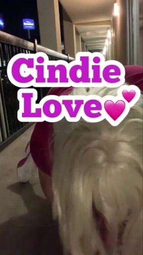 Unbelievable hotel sidewalk  play dildo anal passion