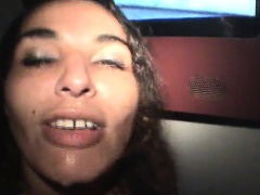 Lustful Latina housekeeper satisfies her hunger for cock and hot cum