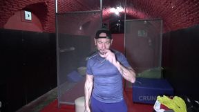 amazing fetish sex bareback in backroom club with hot boys