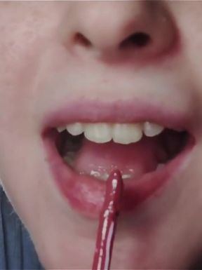 Lips and Lipstick Fetish