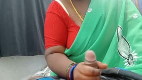 Tamil Stepmom Caught stepson with masturbate And helped Him cum Quickly