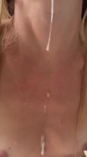 Cumshot for Step Mommy
