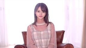 Japanese cutie gives POV blowjob and rides cock