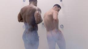 ”Michael Boston surprised when sees DeAngelo Jackson's gay huge black dick”