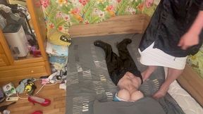 queen in hijab feet, dance, blowjob and handjob chapter 2
