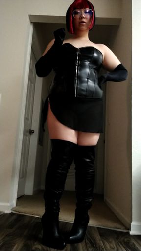 Sensual JOI In Thigh High Heels