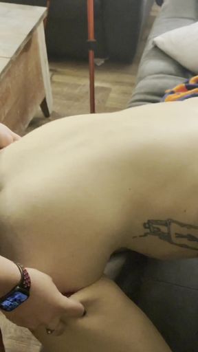 Jaw-dropping moment from "Anal Training - Make It Count"