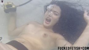 WMV NEW Moonblack underwater scuba bondage tape submissive scream 832